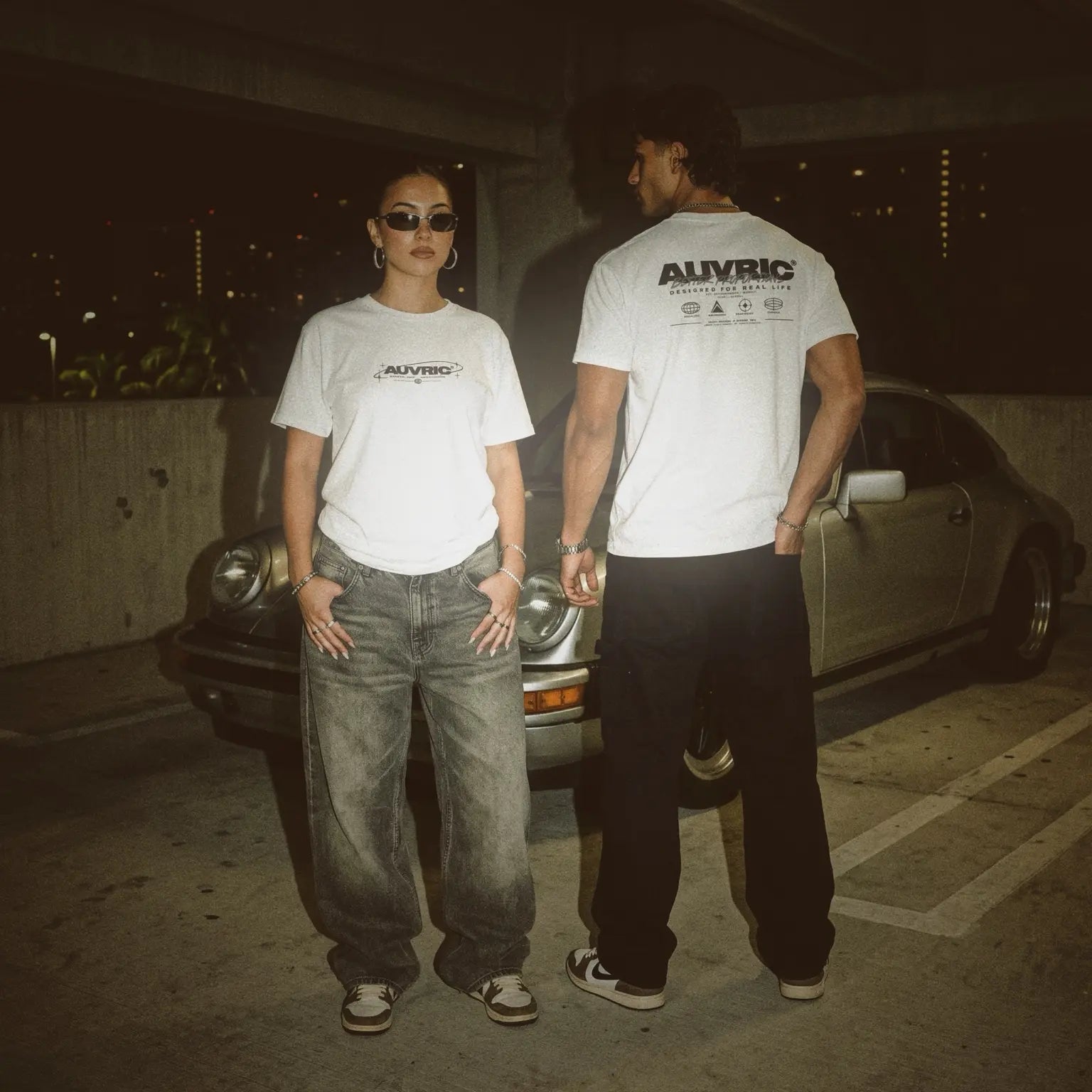 AUVRIC parking garage campaign