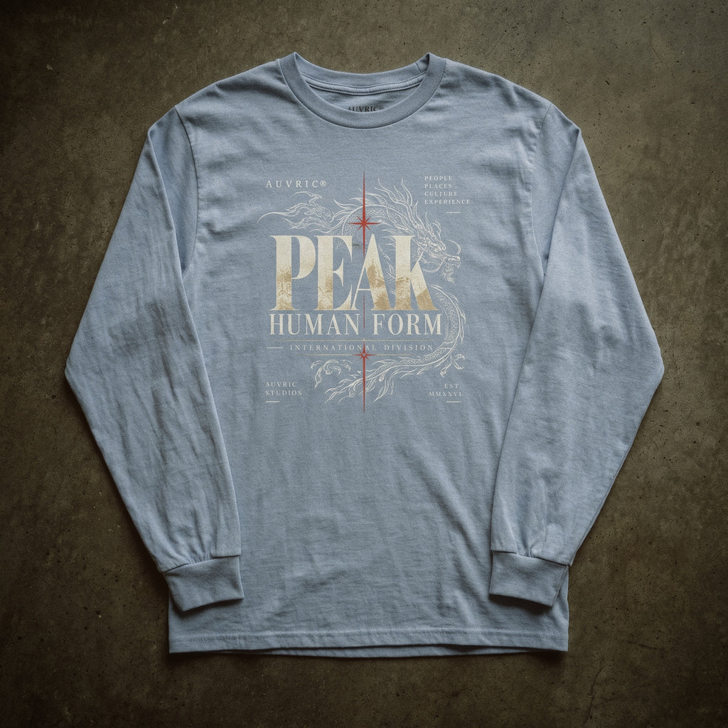 AUVRIC STUDIOS™ Peak Human Form Series V1 Long Sleeve
