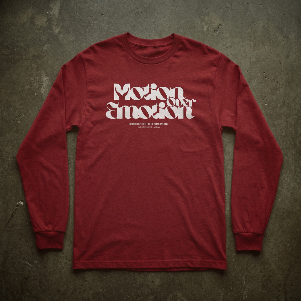 Auvric Studios™ Motion Over Emotion Long Sleeve