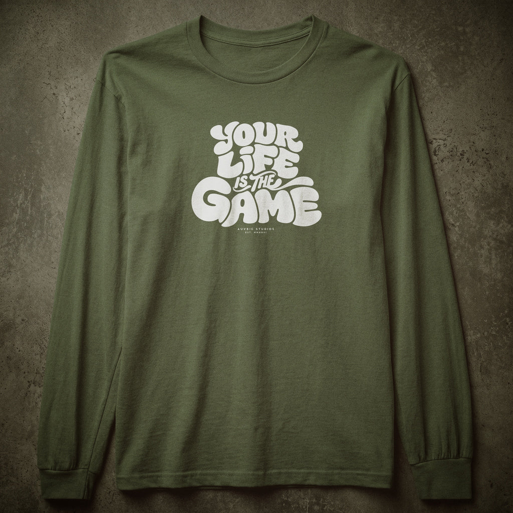 Auvric Studios™ Your Life Is The Game Long Sleeve