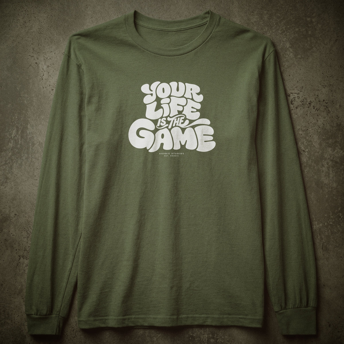 Auvric Studios™ Your Life Is The Game Long Sleeve