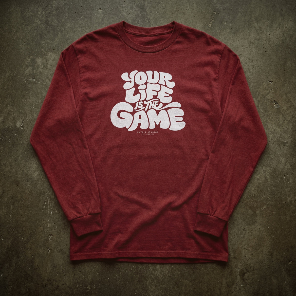 Auvric Studios™ Your Life Is The Game Long Sleeve