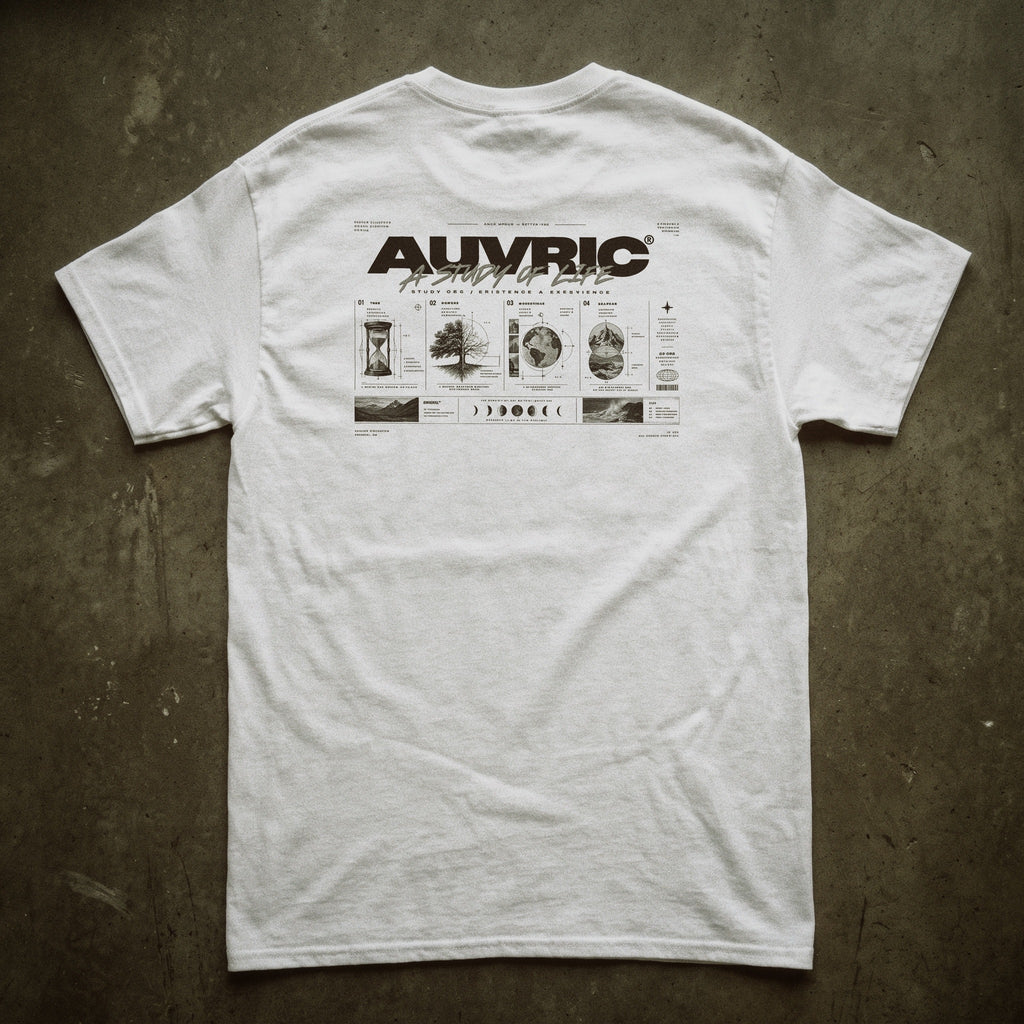 AUVRIC STUDIOS™ A STUDY OF LIFE TEE
