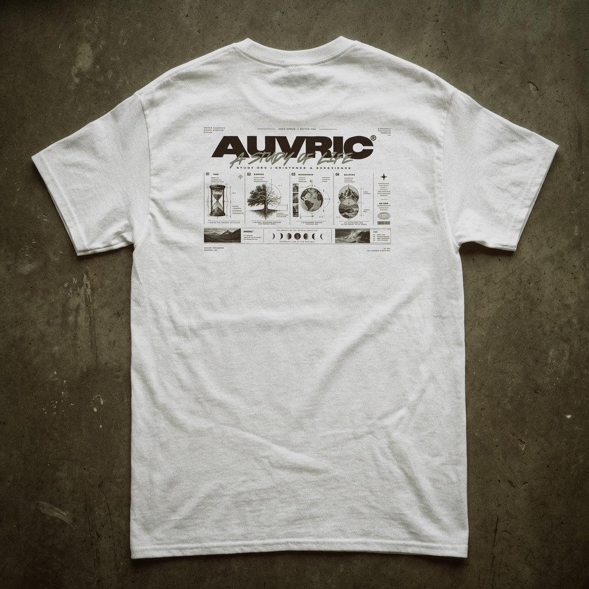 AUVRIC STUDIOS™ A STUDY OF LIFE TEE