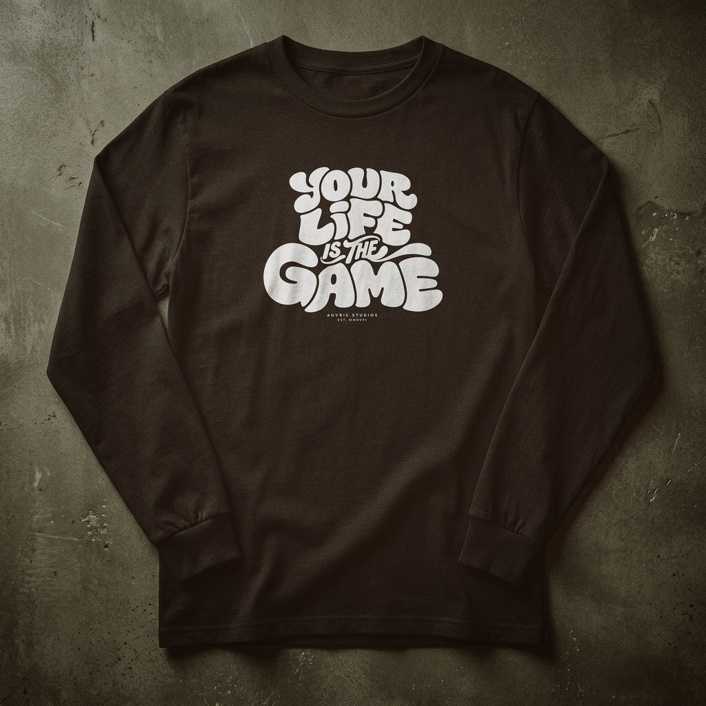 Auvric Studios™ Your Life Is The Game Long Sleeve