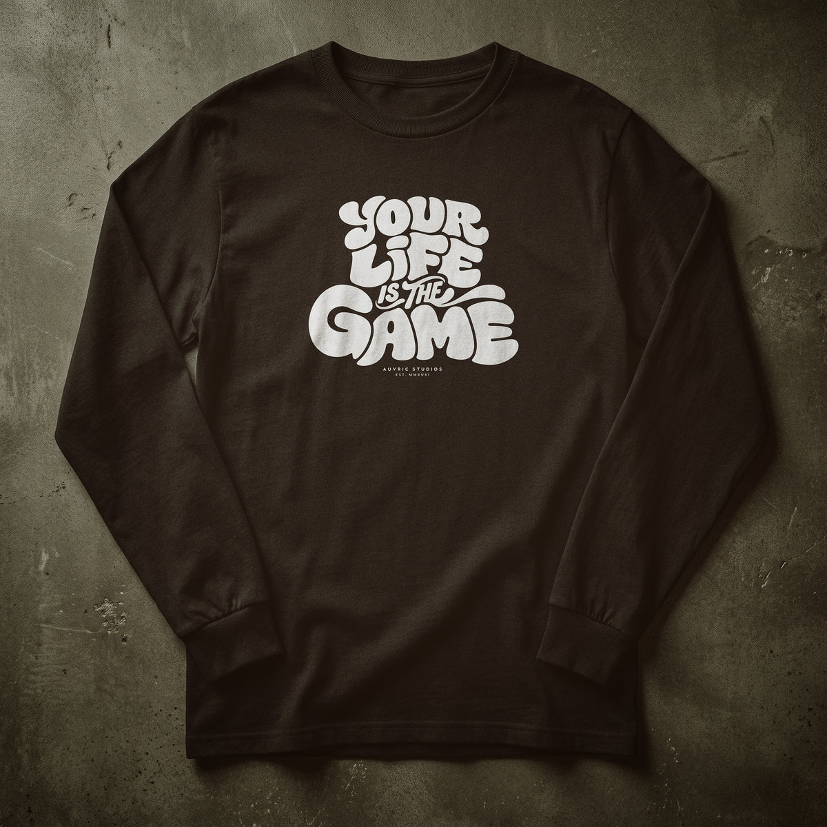 Auvric Studios™ Your Life Is The Game Long Sleeve
