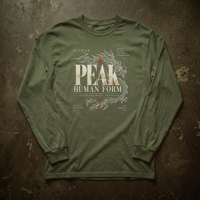 AUVRIC STUDIOS™ Peak Human Form Series V1 Long Sleeve