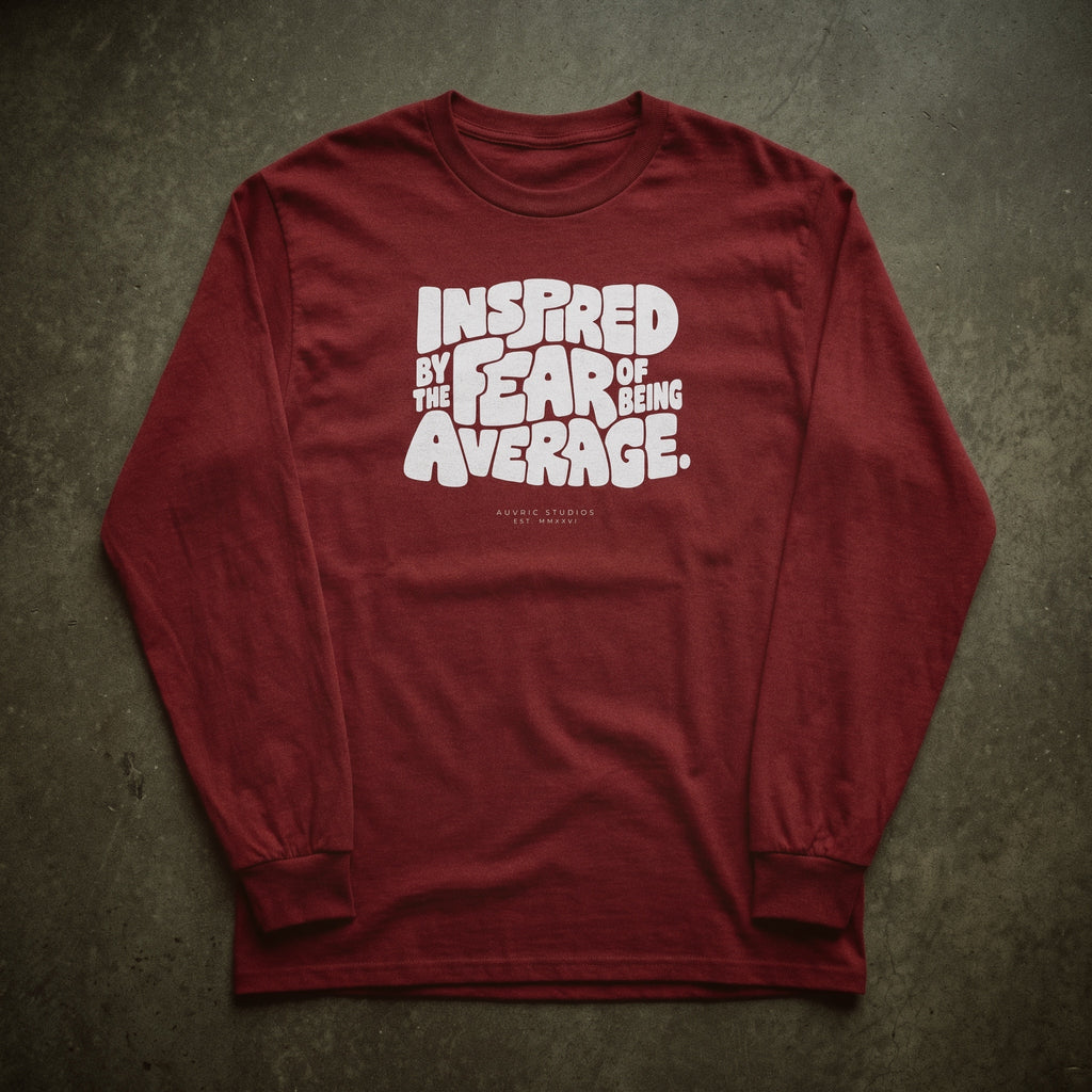Auvric Studios™ Fear Of Average Long Sleeve