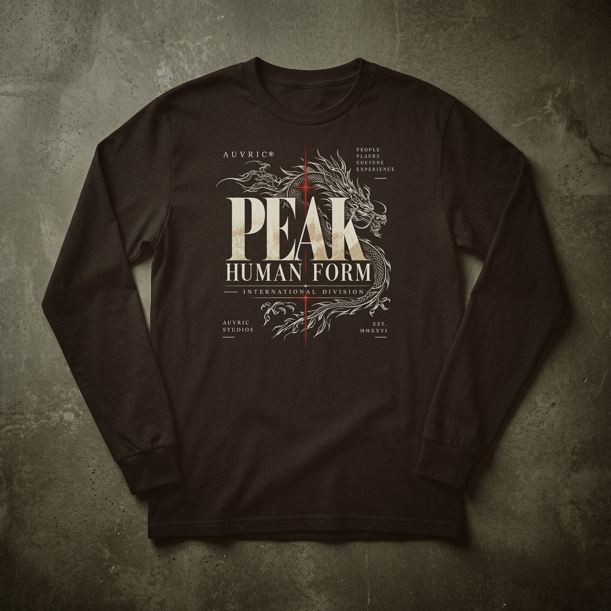 AUVRIC STUDIOS™ Peak Human Form Series V1 Long Sleeve