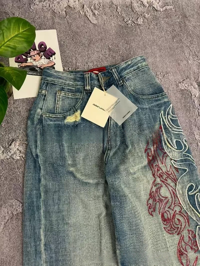 AUVRIC STUDIOS™ Retro Wide-Leg Jeans